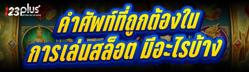 การเล่นสล็อต
